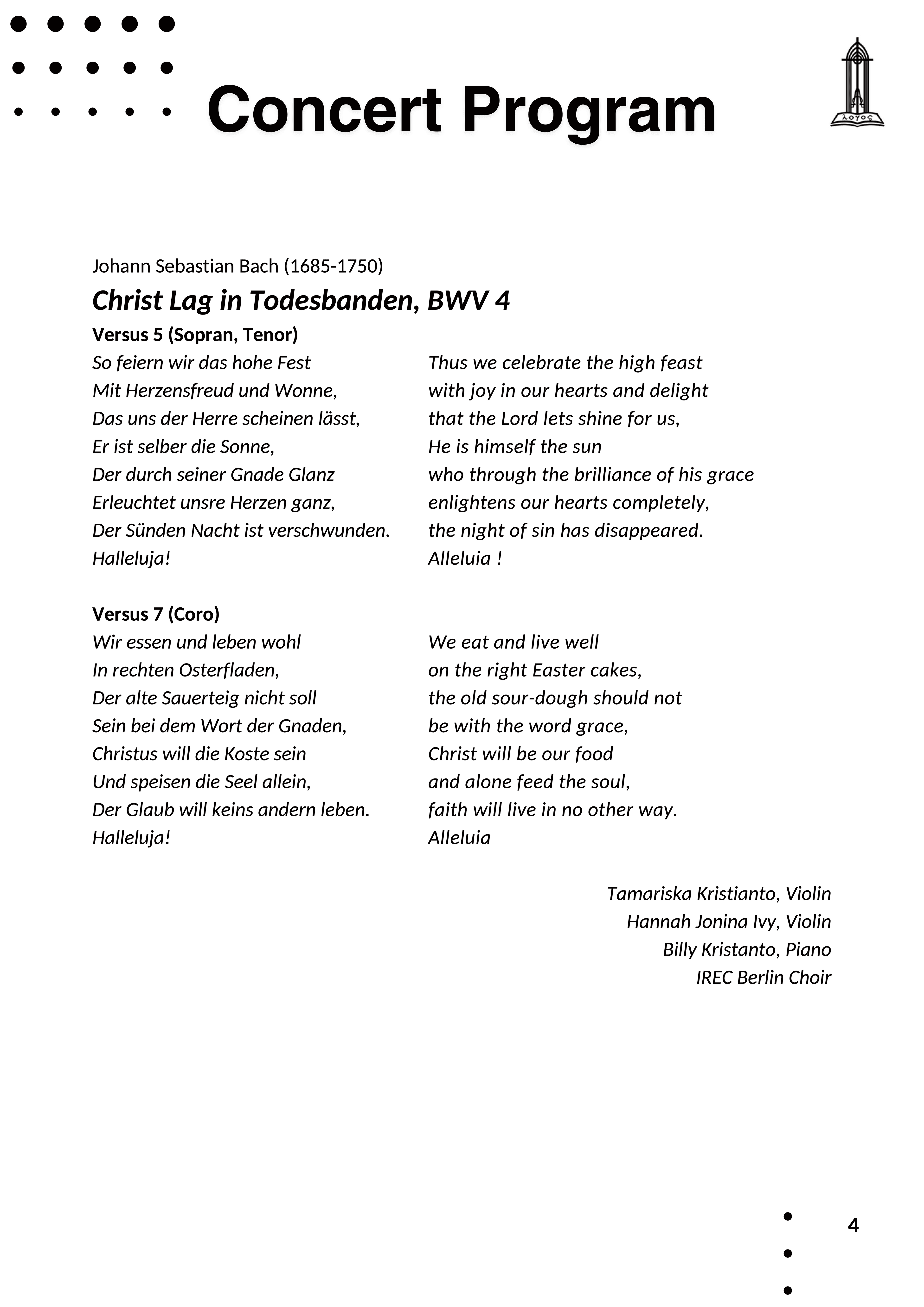 Program Book - Page 6