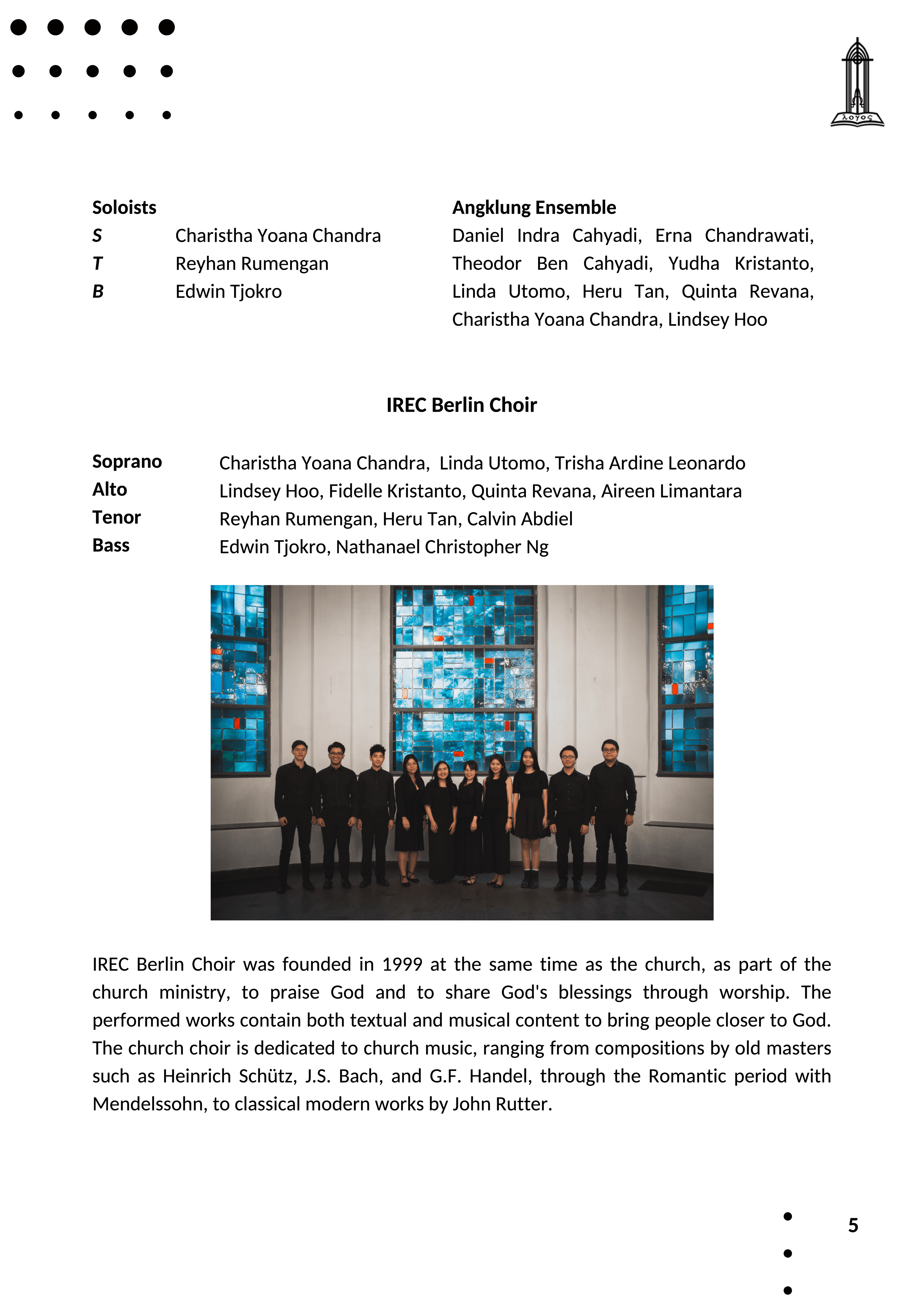 Program Book - Page 8